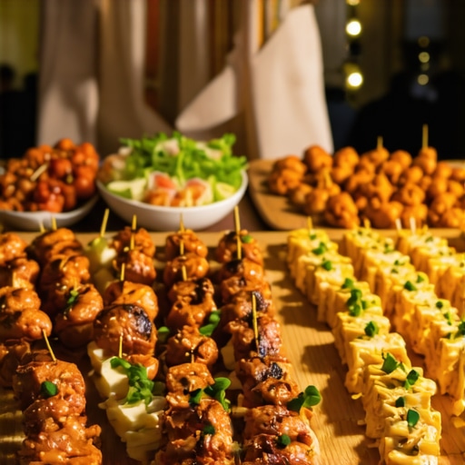 8 Savory Late-Night Snacks for 2026 Wedding Guests