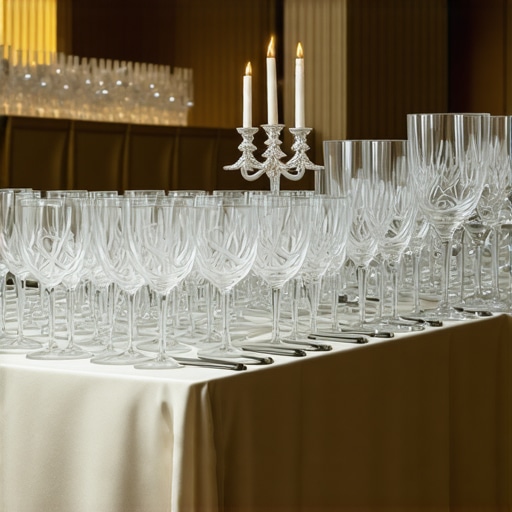 3 Mistakes to Avoid When Renting Glassware for a Large Gala