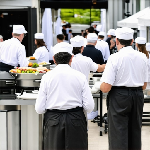 How to Manage a Catering Team When the Venue Has No Kitchen