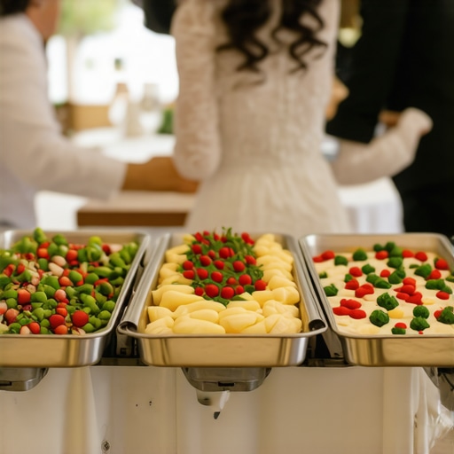 The 3-Tray Rule to Eliminate Wedding Buffet Bottlenecks