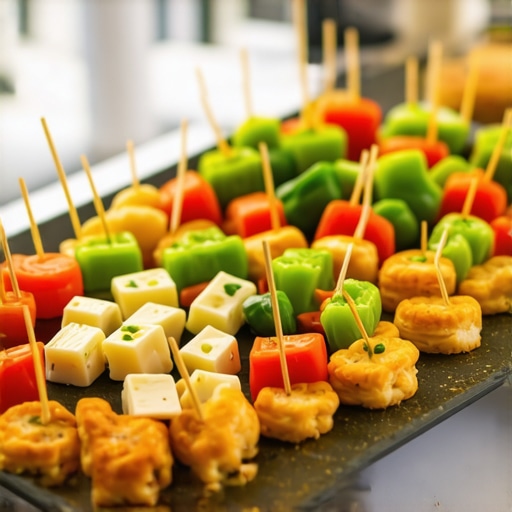 The Best Appetizers for Networking That Don't Get Stuck in Teeth