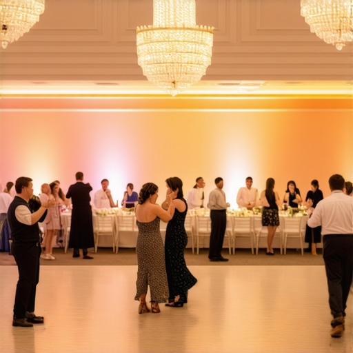 The Logic Behind Placing the Dance Floor Away from the Buffet
