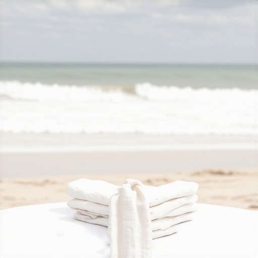 The Napkin Weight Trick for High-Wind Beach Weddings