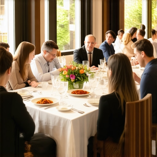 The Pros and Cons of Family-Style Dining for Corporate Networking