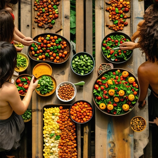 The Secret to Feeding 300 People Without a Single Plastic Fork