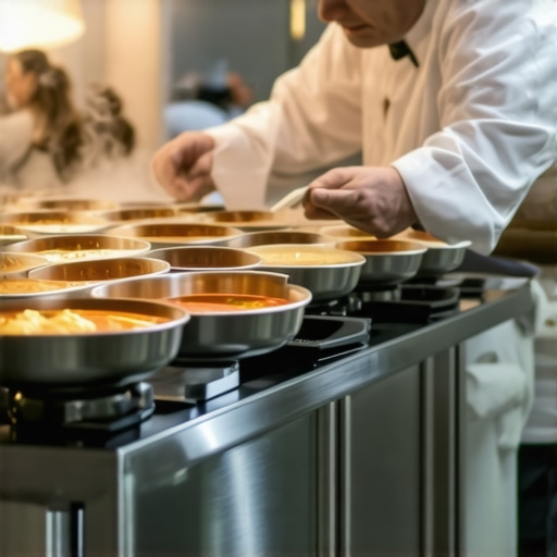 The Trick to Serving Hot Soup to 150 Guests Simultaneously