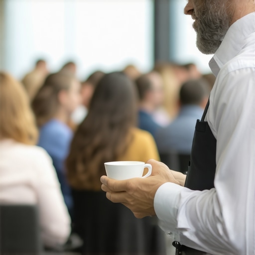 Why Your Event Needs a Silent Coffee Steward During Presentations