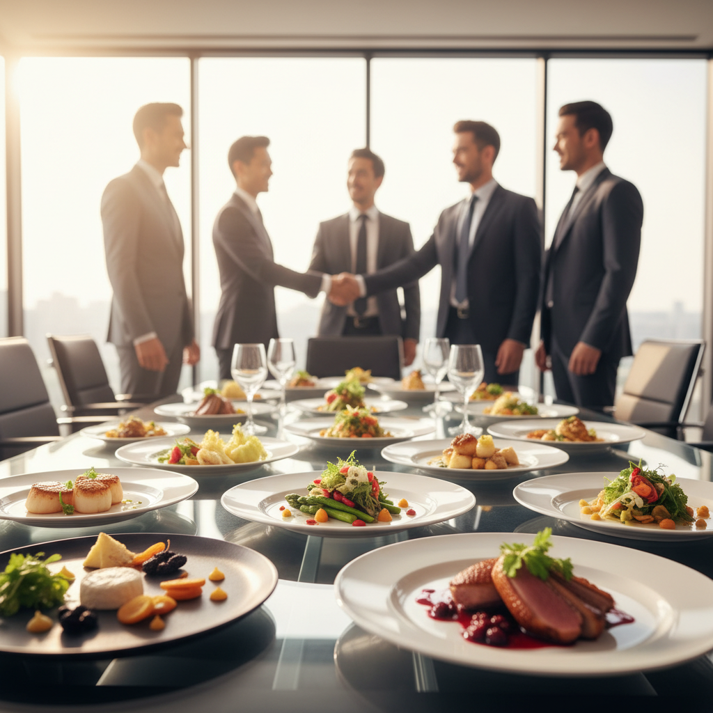 Stop losing executive attention to mediocre boardroom lunches.
