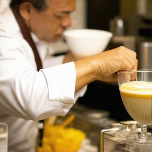 A skilled server pouring coffee at a well-organized station during a corporate meeting