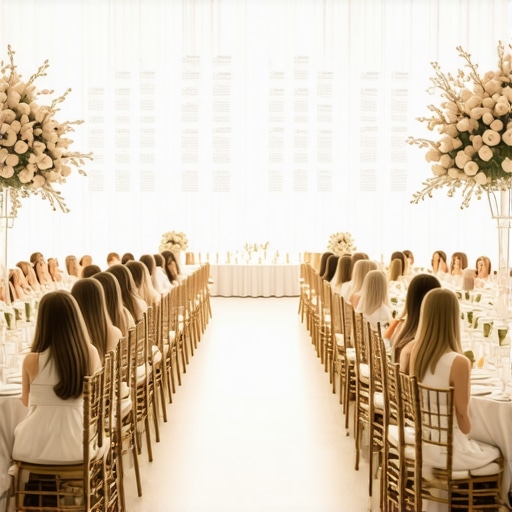 How to Create a Wedding Seating Chart That Actually Works