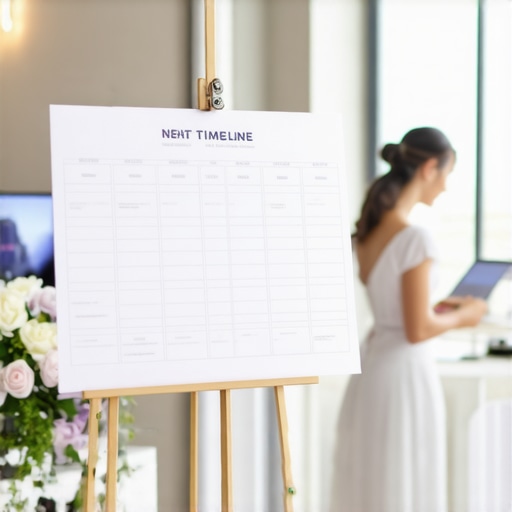 How to Create a Wedding Timeline That Servers Actually Support