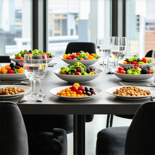 How to Design a Menu That Keeps Executives Alert in the Afternoon