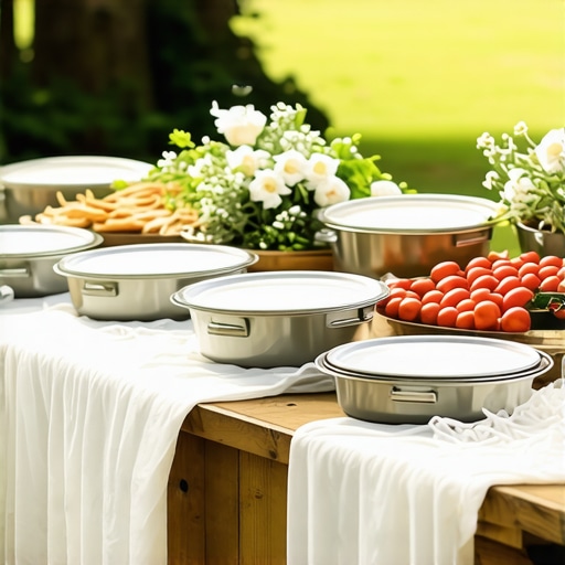 How to Design a Wedding Menu That Travels Well to an Outdoor Site