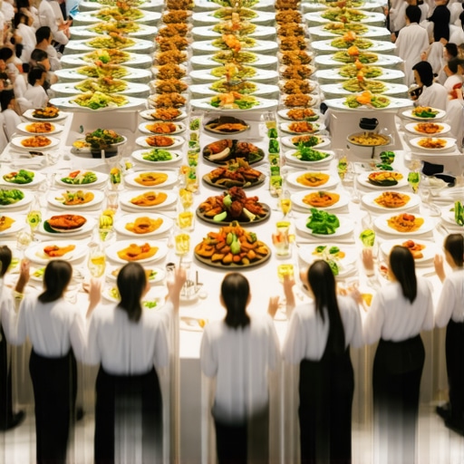 How to Feed 100 People in 15 Minutes Using Floating Trays