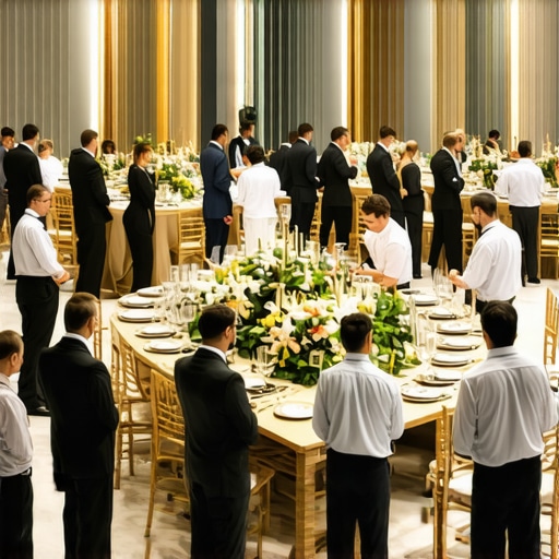 How to Staff a 200-Person Reception with Only 12 Professionals