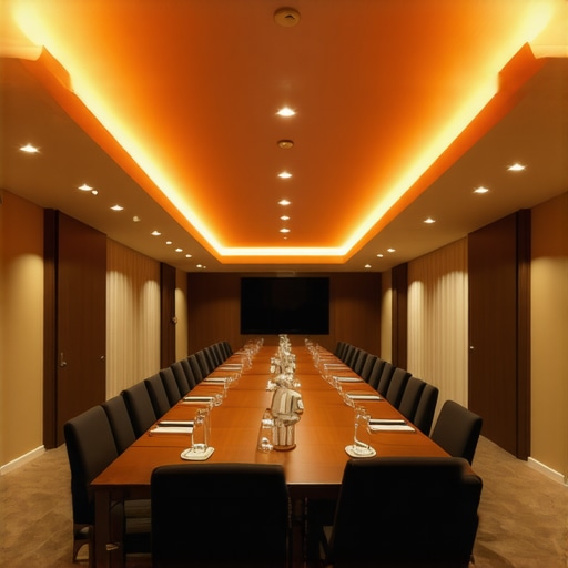 How to Use Lighting to Transform a Boring Hotel Conference Room