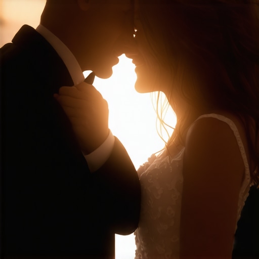 Photographer capturing heartfelt moments during the final dance of a wedding reception