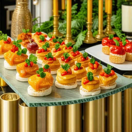 The Best Menu Items for a Standing-Only Networking Event