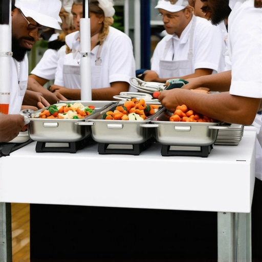 The Best Way to Feed a Production Crew Without Stopping the Event
