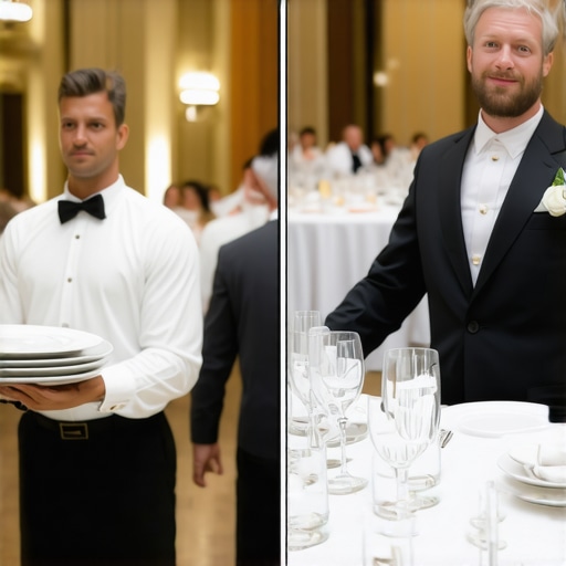 The Difference Between Banquet Servers and Fine Dining Waitstaff