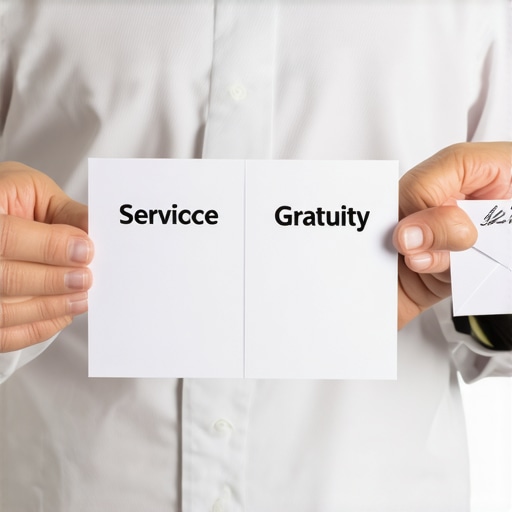 The Difference Between a Service Fee and a Gratuity