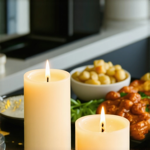 The Hidden Danger of Using Scented Candles Near Food Stations