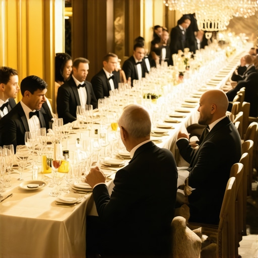 The Protocol for Serving VIPs at High-Stakes Corporate Dinners