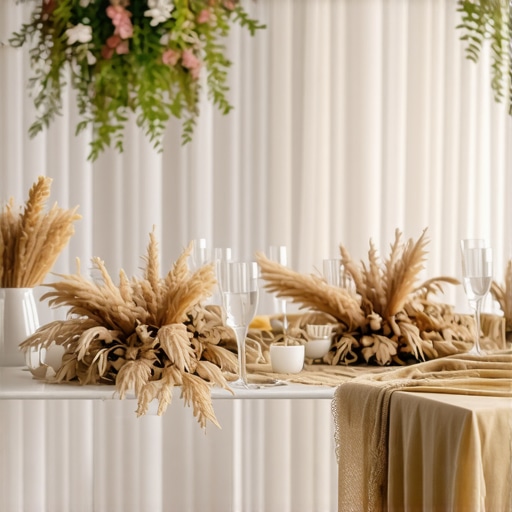 The Secret to Using Texture in Wedding Decor Instead of Color