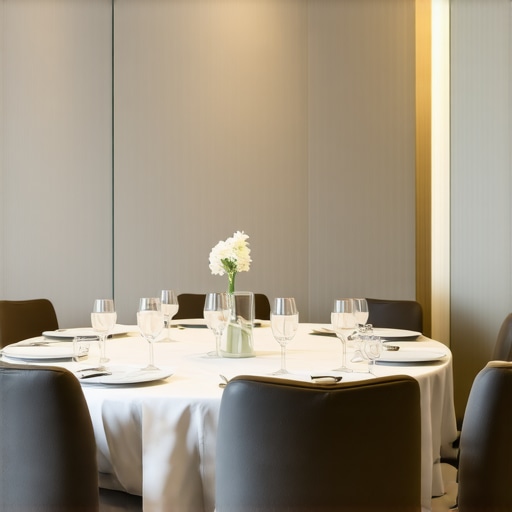 The Soundproof Wall Trick for Private Boardroom Dinners