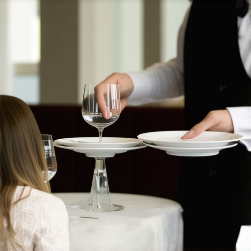 The Subtle Trick to Clearing Plates Without Interrupting the Guest