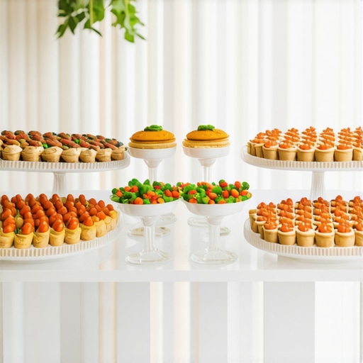 Guests enjoying interactive food stations at a wedding