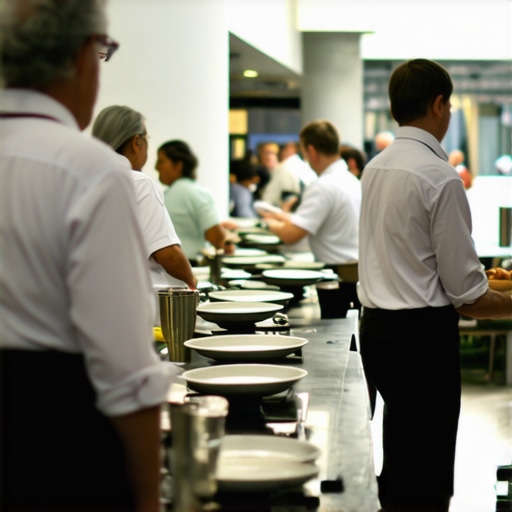 Why Buffet Lines Move Faster When the Plates Are at the End