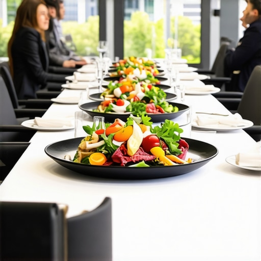 Why Plated Meals Actually Keep Meetings on Schedule