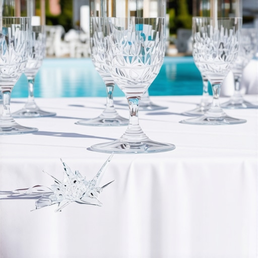 Why You Should Never Use Glassware at a Poolside Reception