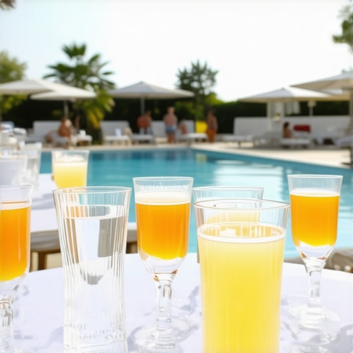 Why You Should Never Use Glassware for Poolside Receptions