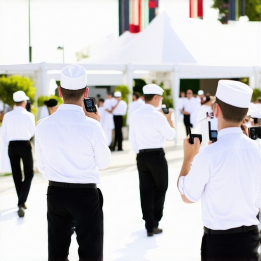 Why Your Catering Team Needs Walkie-Talkies for Large Properties