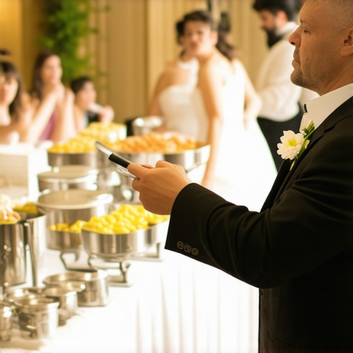 Why Your Wedding Buffet Needs a Professional Traffic Controller