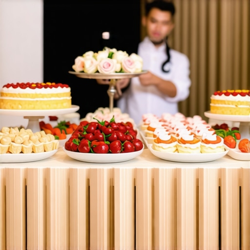 Why Your Wedding Dessert Table Needs a Dedicated Attendant
