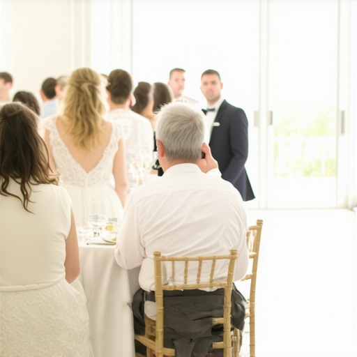 Why Your Wedding Photographer Needs a Seat Near the Kitchen
