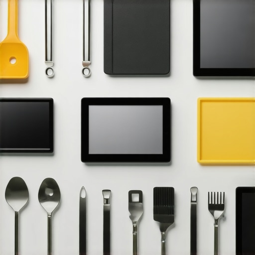 Catering Equipment Maintenance and Tools Catering staff using maintenance tools and digital management system