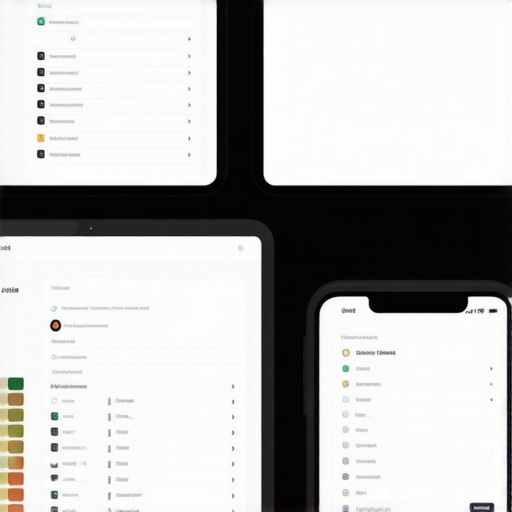 Multiple screens displaying event schedules, checklists, and live updates for event coordination.