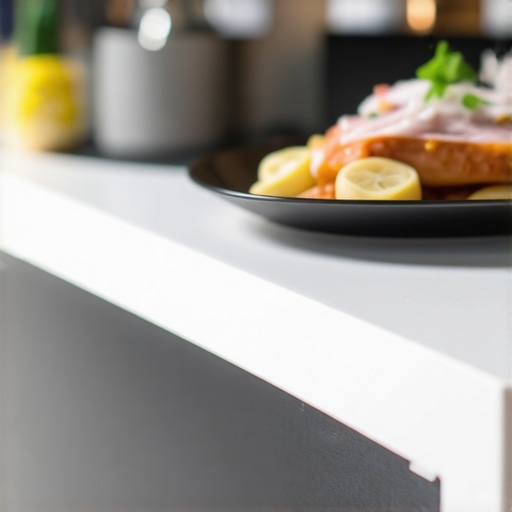 Modern catering equipment arranged neatly with digital planning devices.