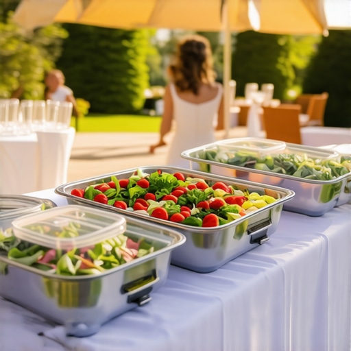 How to Avoid the Soggy Salad Trap at Large Outdoor Weddings