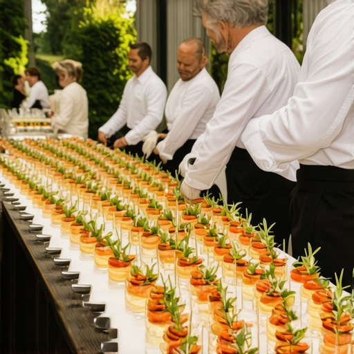 How to vet a catering team for a private estate wedding