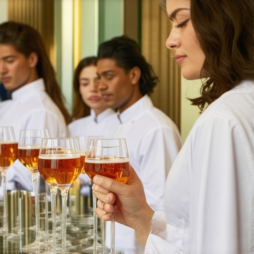 Luxury catering service at a wedding or corporate event Catering staff providing attentive service at an elegant event