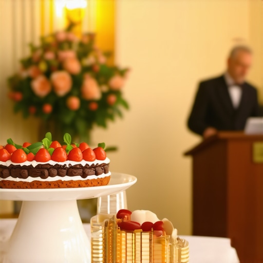The Logic of Serving Dessert Before the Final Speech