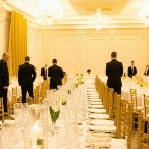 The Proper Way to Staff a High-Security Corporate Dinner