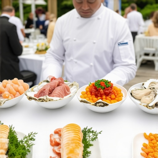 The Risk of Serving Raw Seafood at an Outdoor Gala