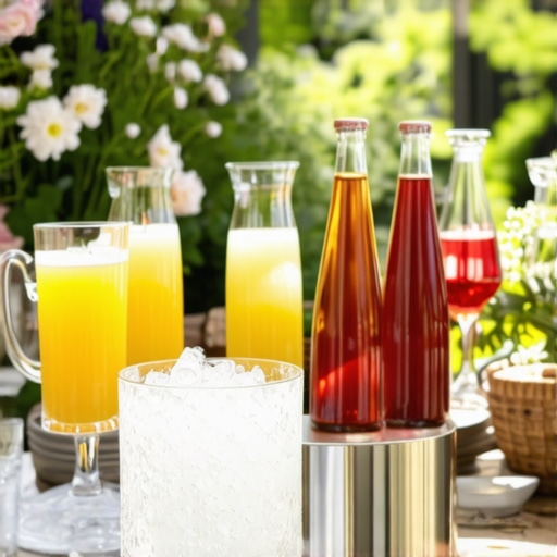 The Trick to Keeping Garden Party Drinks Cold Without Using Ugly Coolers