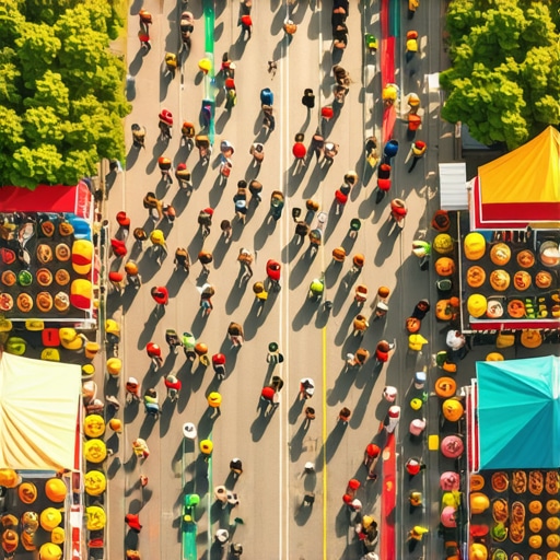 The best way to organize a multi-station food festival